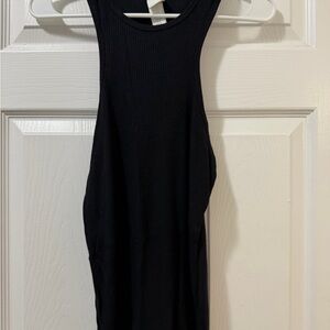 H&M Black Ribbed Top